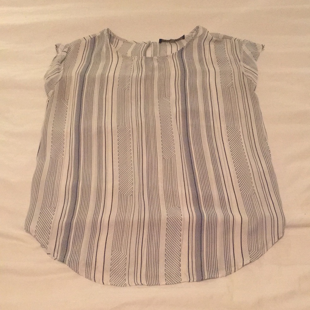 Striped flow-y top